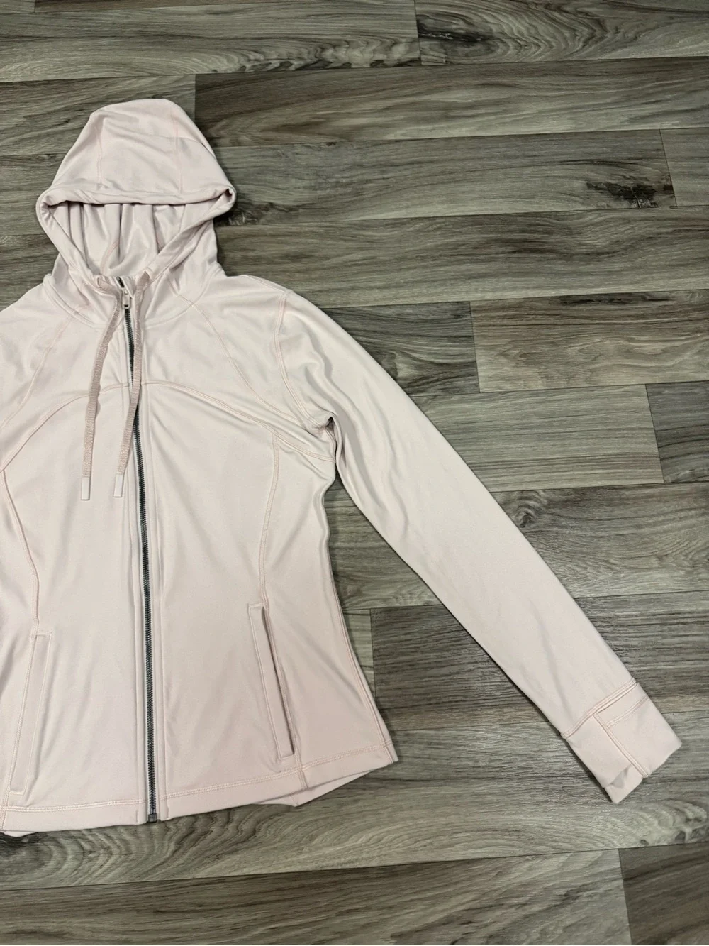 Lululemon Hooded Define Jacket in Smoky Blush Size 10